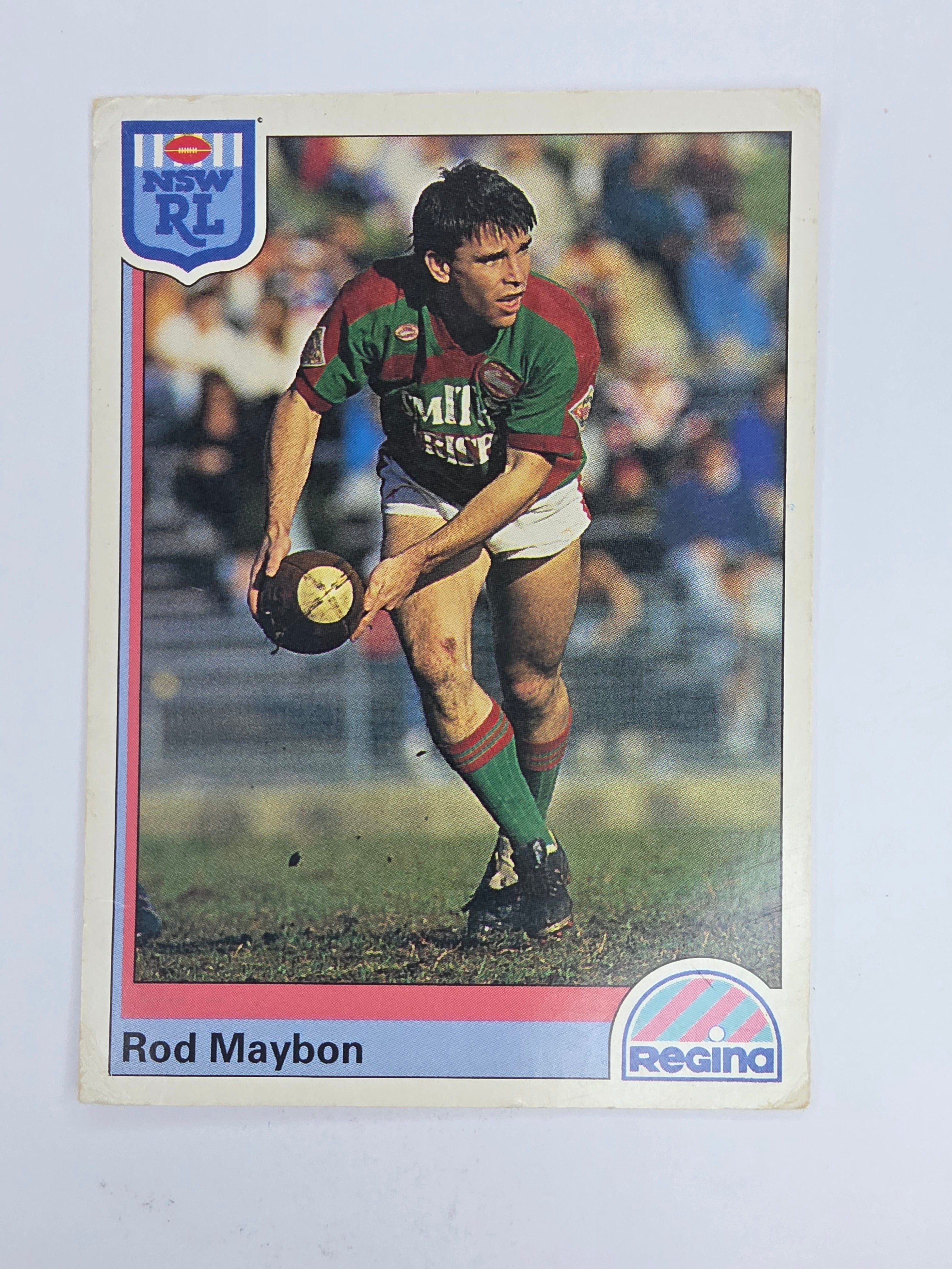 NRL 1992 Regina Base Card #29 Rod Maybon South Sydney Rabbitohs