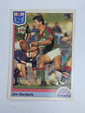 NRL 1992 Regina Base Card #30 Jim Sedaris South Sydney Rabbitohs