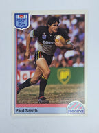 NRL 1992 Regina Base Card #42 Paul Smith Penrith Panthers