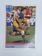 NRL 1992 Regina Base Card #45 Jason Bell Parramatta Eels