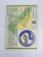 NRL 1992 Regina Base Card #45 Jason Bell Parramatta Eels