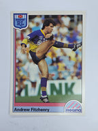 NRL 1992 Regina Base Card #47 Andrew Fitzhenry Parramatta Eels