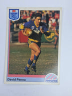 NRL 1992 Regina Base Card #53 David Penna Parramatta Eels