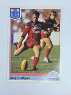 NRL 1992 Regina Base Card #58 Daryl Halligan North Sydney Bears
