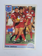 NRL 1992 Regina Base Card #59 Peter Jackson North Sydney Bears