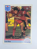 NRL 1992 Regina Base Card #60 Les Kiss North Sydney Bears *light damage*
