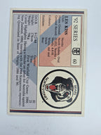 NRL 1992 Regina Base Card #60 Les Kiss North Sydney Bears *light damage*