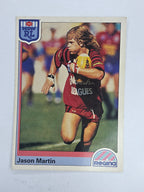 NRL 1992 Regina Base Card #62 Jason Martin North Sydney Bears