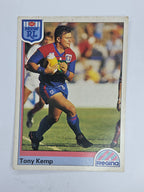 NRL 1992 Regina Base Card #72 Tony Kemp Newcastle Knights