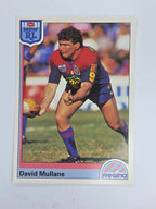 NRL 1992 Regina Base Card #74 David Mullane Newcastle Knights