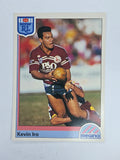NRL 1992 Regina Base Card #80 Kevin Iro Manly Warringah Sea Eagles