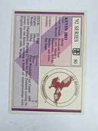NRL 1992 Regina Base Card #80 Kevin Iro Manly Warringah Sea Eagles