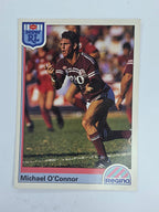 NRL 1992 Regina Base Card #84 Michael O'Connor Manly Warringah Sea Eagles