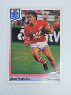 NRL 1992 Regina Base Card #89 Alan McIndoe Illawarra Steelers