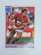 NRL 1992 Regina Base Card #91 Neil Piccinelli Illawarra Steelers