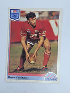 NRL 1992 Regina Base Card #94 Dean Schifilliti Illawarra Steelers