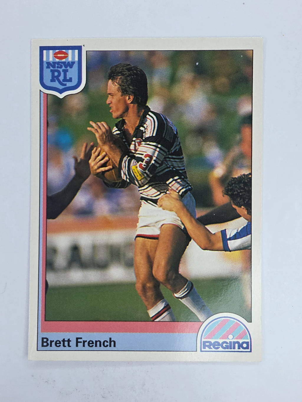 NRL 1992 Regina Base Card #99 Brett French Gold Coast Seagulls