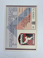 NRL 1992 Regina Base Card #99 Brett French Gold Coast Seagulls