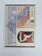 NRL 1992 Regina Base Card #100 Ray Herring Gold Coast Seagulls