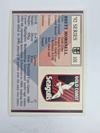 NRL 1992 Regina Base Card #101 Brett Horsnell Gold Coast Seagulls
