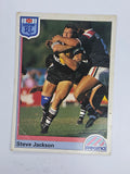 NRL 1992 Regina Base Card #102 Steve Jackson Gold Coast Seagulls *damaged*