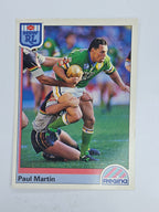 NRL 1992 Regina Base Card #104 Paul Martin Gold Coast Seagulls