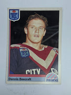 NRL 1992 Regina Base Card #110 Dennis Beecraft Eastern Suburbs Roosters