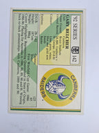 NRL 1992 Regina Base Card #142 Gary Belcher Canberra Raiders