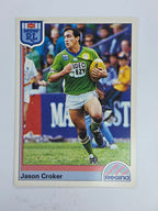 NRL 1992 Regina Base Card #146 Jason Crocker Canberra Raiders