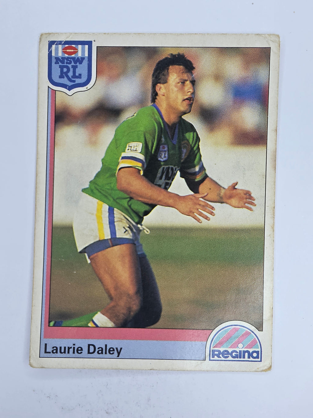 NRL 1992 Regina Base Card #147 Laurie Daley Canberra Raiders