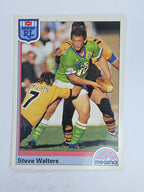 NRL 1992 Regina Base Card #151 Steve Walters Canberra Raiders