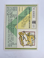 NRL 1992 Regina Base Card #155 Trevor Gillmeister Brisbane Broncos