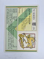 NRL 1992 Regina Base Card #159 Allan Langer Brisbane Broncos *damaged*