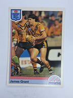 NRL 1992 Regina Base Card #169 James Grant Balmain Tigers