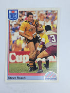 NRL 1992 Regina Base Card #171 Steve Roach Balmain Tigers