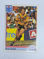 NRL 1992 Regina Base Card #174 Brian Smith Balmain Tigers