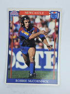 NRL 1993 Regina Base Card #5 Robbie McCormack Newcastle Knights