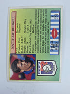 NRL 1993 Regina Base Card #8 Matthew Rodwell Newcastle Knights