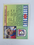 NRL 1993 Regina Base Card #11 Adrian Brunker Newcastle Knights