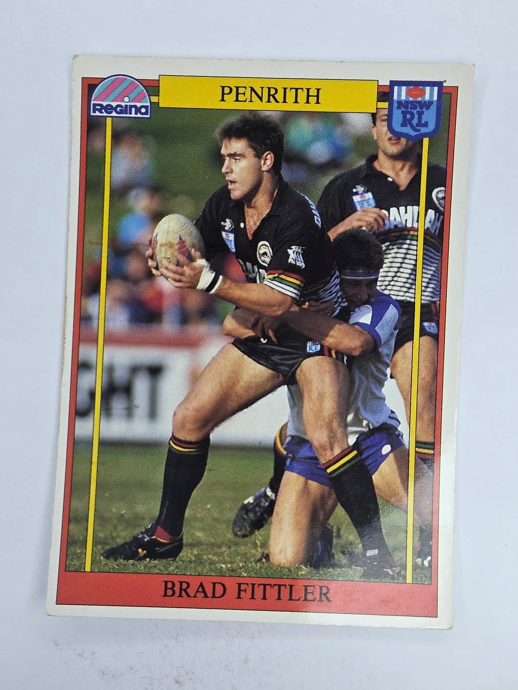 NRL 1993 Regina Base Card #15 Brad Fittler Penrith Panthers
