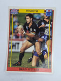 NRL 1993 Regina Base Card #15 Brad Fittler Penrith Panthers