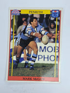 NRL 1993 Regina Base Card #16 Mark McGaw Penrith Panthers