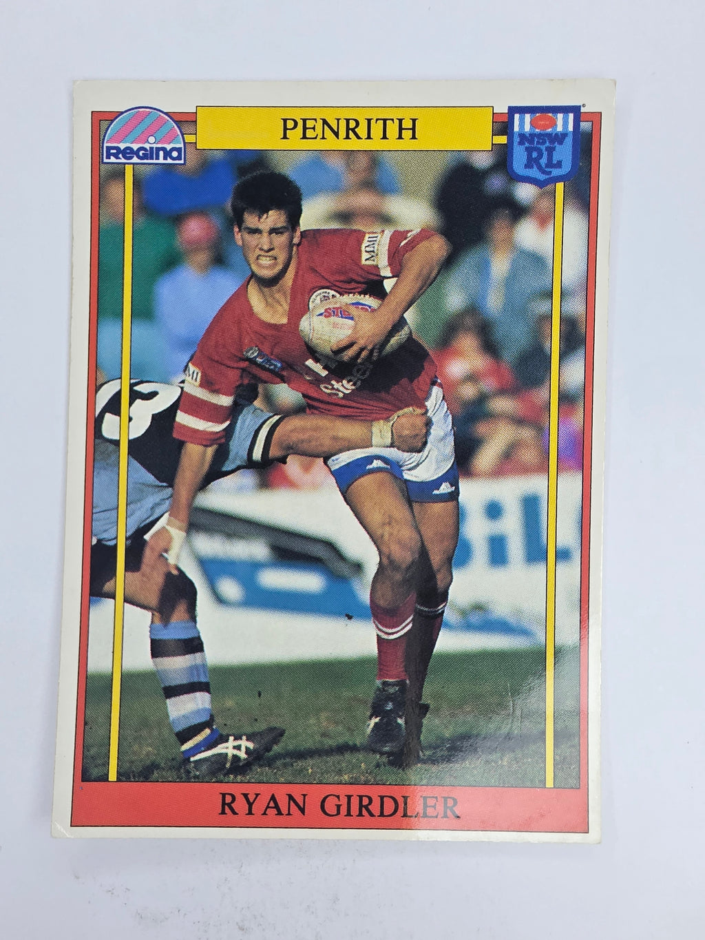 NRL 1993 Regina Base Card #21 Ryan Girdler Penrith Panthers