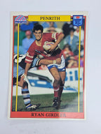 NRL 1993 Regina Base Card #21 Ryan Girdler Penrith Panthers