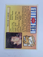 NRL 1993 Regina Base Card #22 Willie Carne Brisbane Broncos