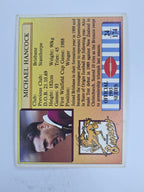 NRL 1993 Regina Base Card #24 Michael Hancock Brisbane Broncos
