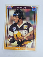 NRL 1993 Regina Base Card #27 Steve Renouf Brisbane Broncos