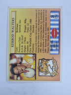 NRL 1993 Regina Base Card #28 Kerrod Walters Brisbane Broncos