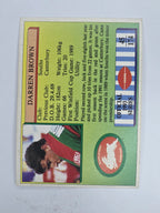NRL 1993 Regina Base Card #45 Darren Brown South Sydney Rabbitohs
