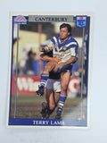 NRL 1993 Regina Base Card #57 Terry Lamb Canterbury Bankstown Bulldogs